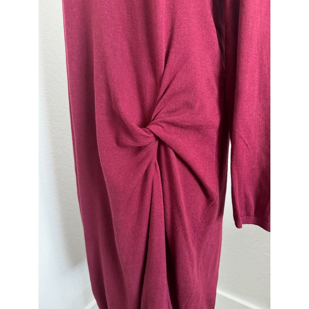 Max Studio | Knit Sweater Dress with Knot Detail size XL - Picture 4 of 6